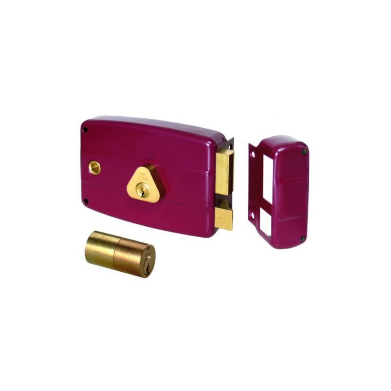 foto del prodotto cisa - serratura da applicare 50171 per cancelli dx mm.8-60