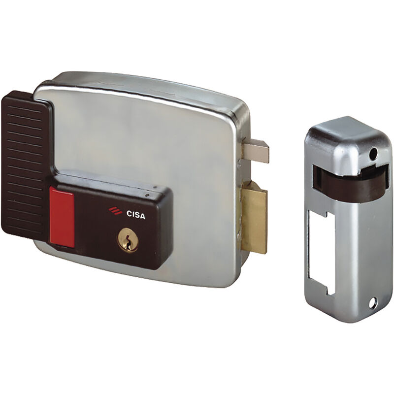 foto del prodotto cisa serratura elettrica da applicare per ferro art. 11 e 80 dx