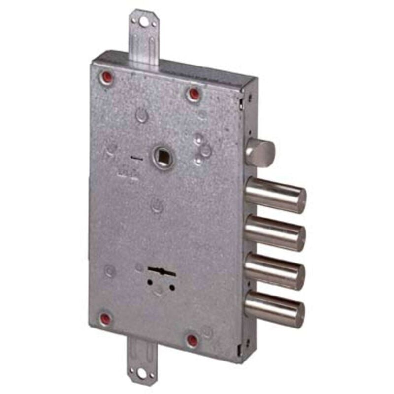 foto del prodotto cisa - serratura metallo applicare 57515 cantiere dm corta m4 scr ip.mm 28 e.mm 64