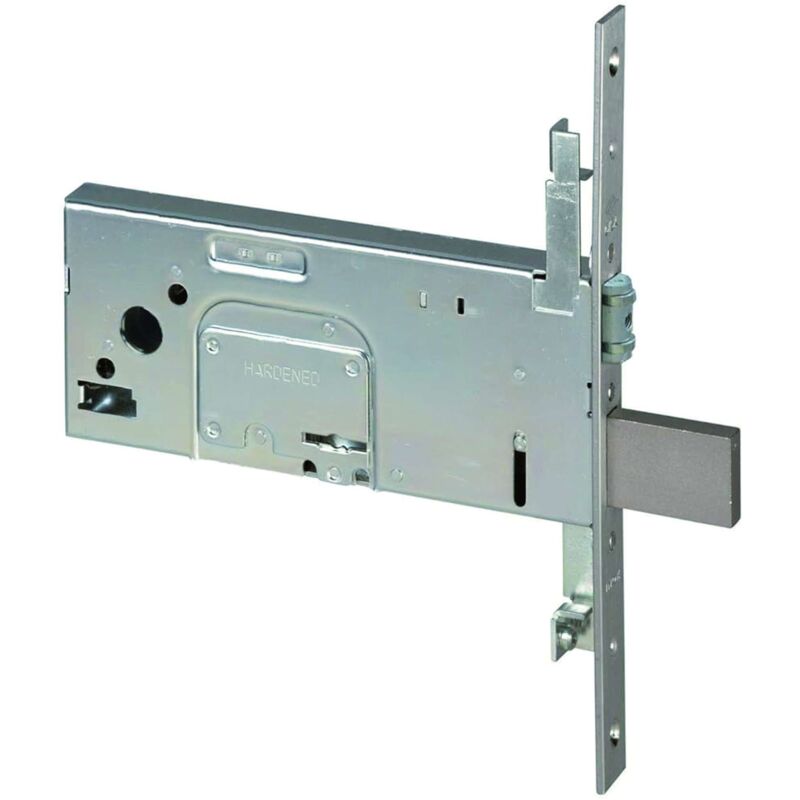 foto del prodotto cisa - serratura metallo infilare 57365 b.q zin f.mm 22 dm m4 tripl rul h.mm 78 e.mm 100