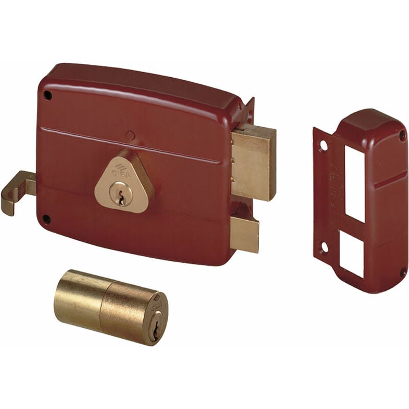 foto del prodotto cisa serratura portoncino da applicare per legno art. 5 dx e 60