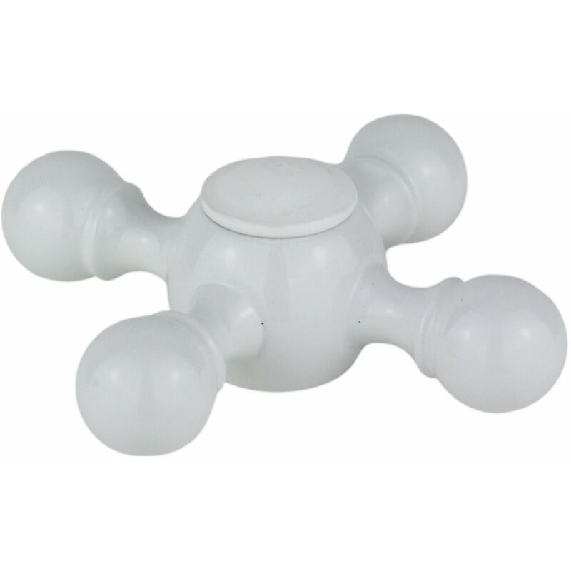foto del prodotto cisal maniglia di ricambio per rubinetti arcana zz90307 bianco