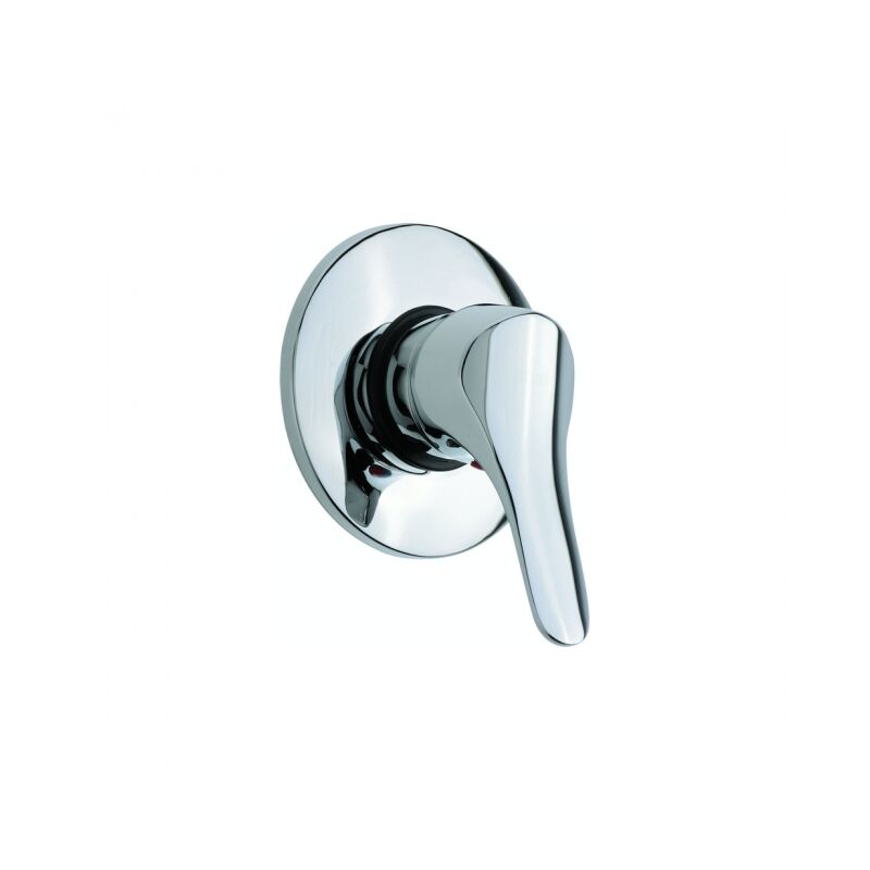 foto del prodotto cisal miscelatore monocomando per doccia ad incasso 116x83 108 mm in ottone cromato mito