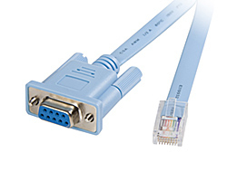 foto del prodotto cisco rj45 db9 cavo di rete grigio 1,8 m