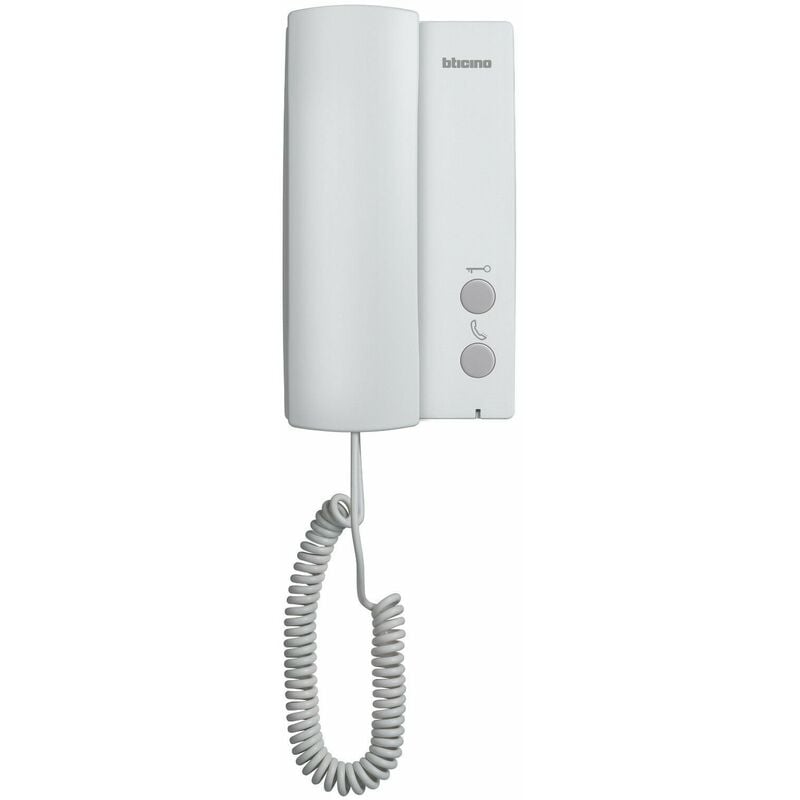 foto del prodotto citofono bticino 330451 con cornetta supplementare grigio 2 pulsanti led