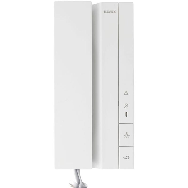 foto del prodotto citofono cornetta vimar 40540-2f+voice-2 pulsanti-bianco 40540
