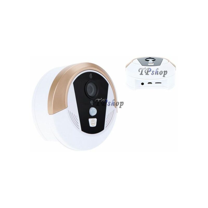 foto del prodotto citofono video campanello con sensore wifi hd camera chiamata remota smartphone