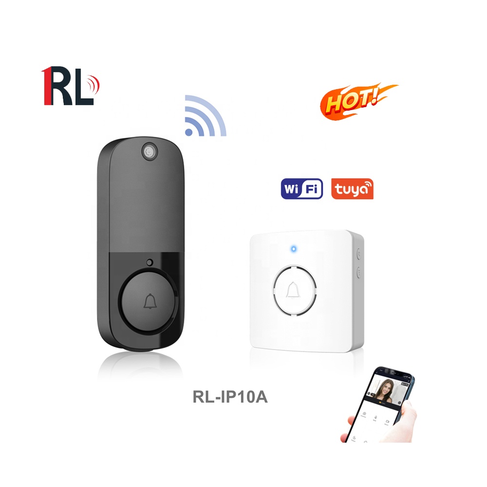 foto del prodotto citofono video campanello con telecamera senza fili wireless batteria app tuya smartlyfe