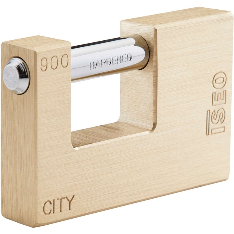 foto del prodotto city by iseo lucchetto ott carbon serranda 90 mm