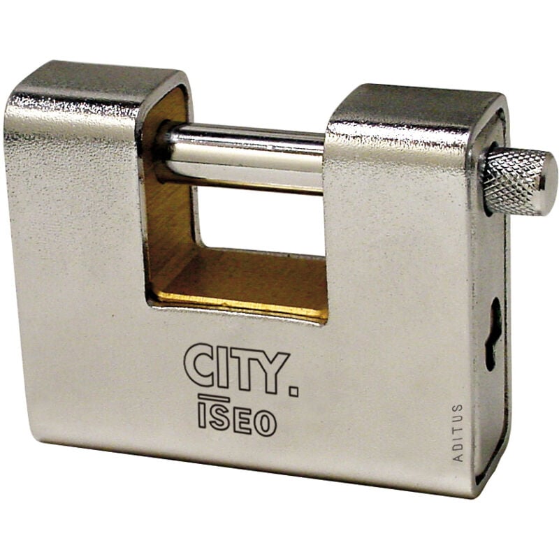foto del prodotto city by iseo lucchetto ott corazz carbon 90 mm