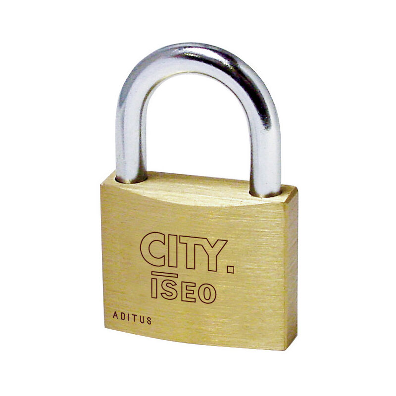 foto del prodotto city by iseo lucchetto ott rettang 40 mm cifr unic