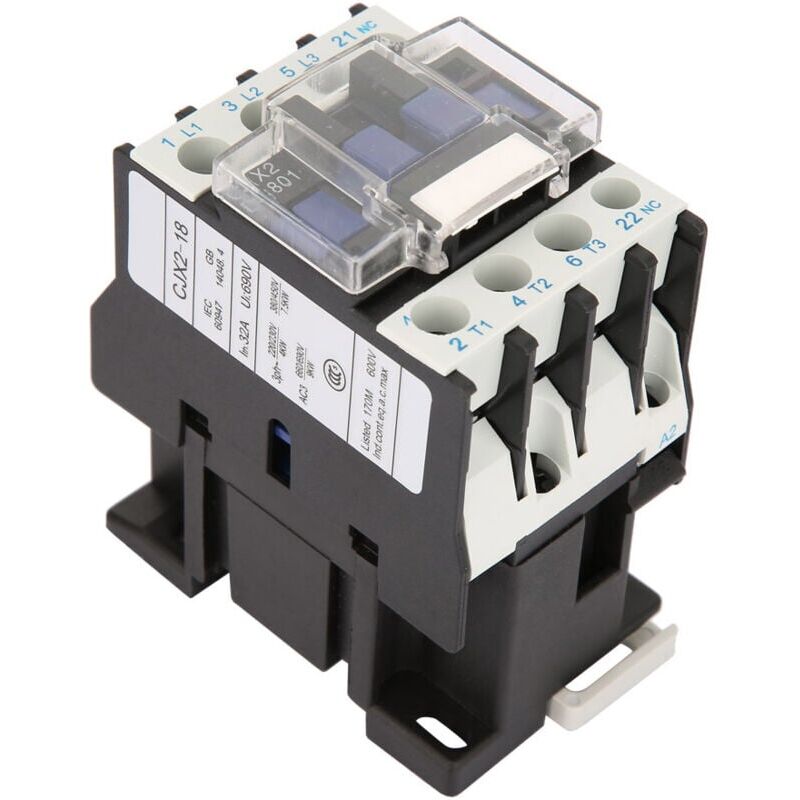 foto del prodotto cjx2 1801 contattore elettrico industriale ca ad alta sensibilit 220 v 18 a
