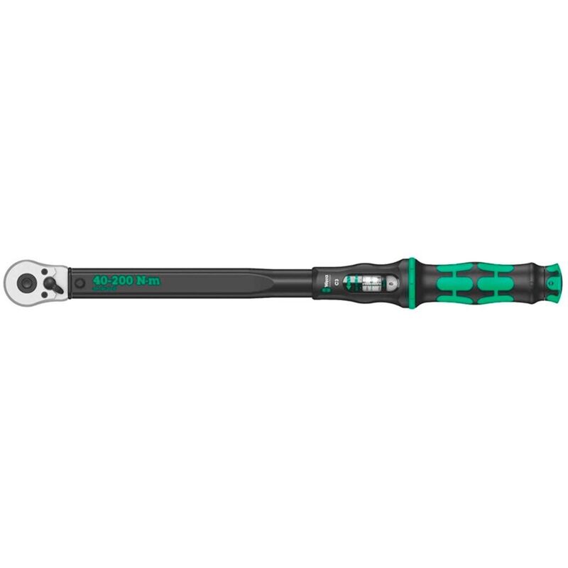 foto del prodotto cl dynamom trique cliquet 1 2 40 200 nm wera click torque c 3