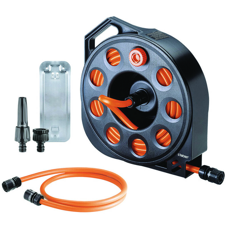 foto del prodotto claber avvolgitubo portatile set aquapass 8974