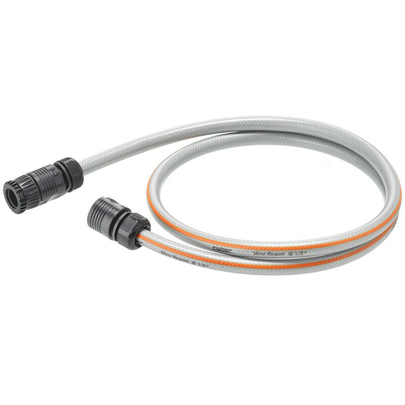 foto del prodotto claber extension, 1,5 m di tubo da giardino 1 2 12,5 mm con raccordi automatici