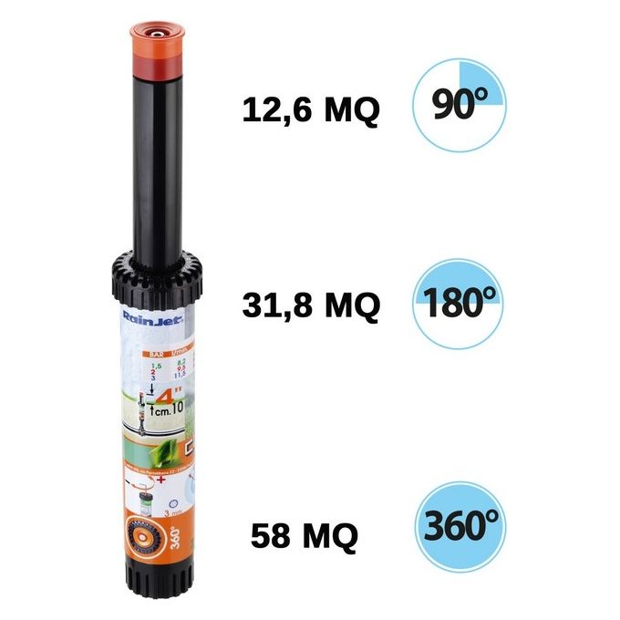 foto del prodotto claber interruzione irrigatore pop-up 360 4 90043