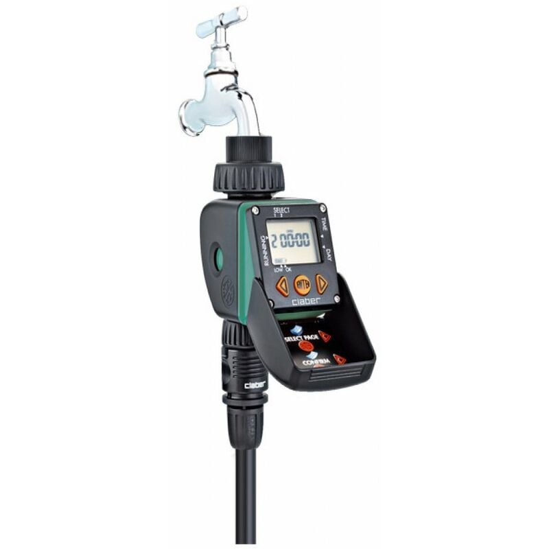 foto del prodotto claber programmatore irrigazione a batteria 9v