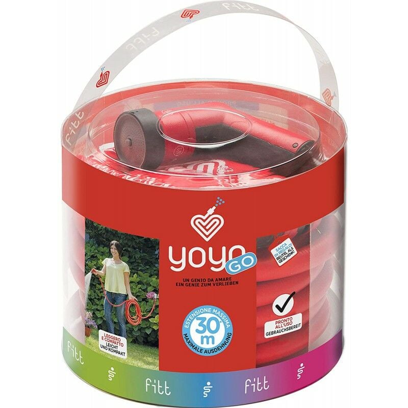 foto del prodotto claber tubo estensibile per innaffiare yoyo mt.30