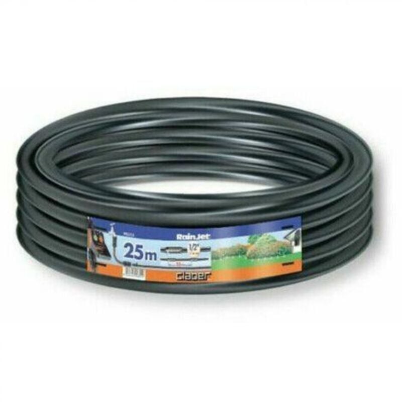 foto del prodotto claber tubo gocciolante 25 m, ala gocciolante nero da 1 2 13 16 mm 