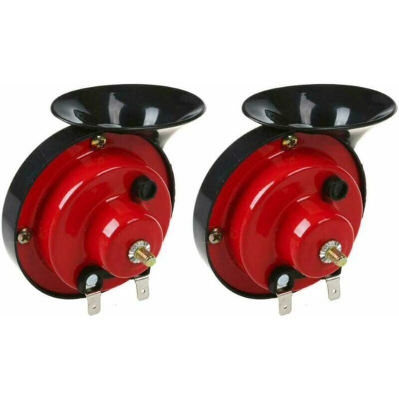 foto del prodotto clacson universale per auto da 12 v, clacson per bici super, clacson per camion da 110 db, clacson impermeabile per auto e treni, clacson da nebbia a