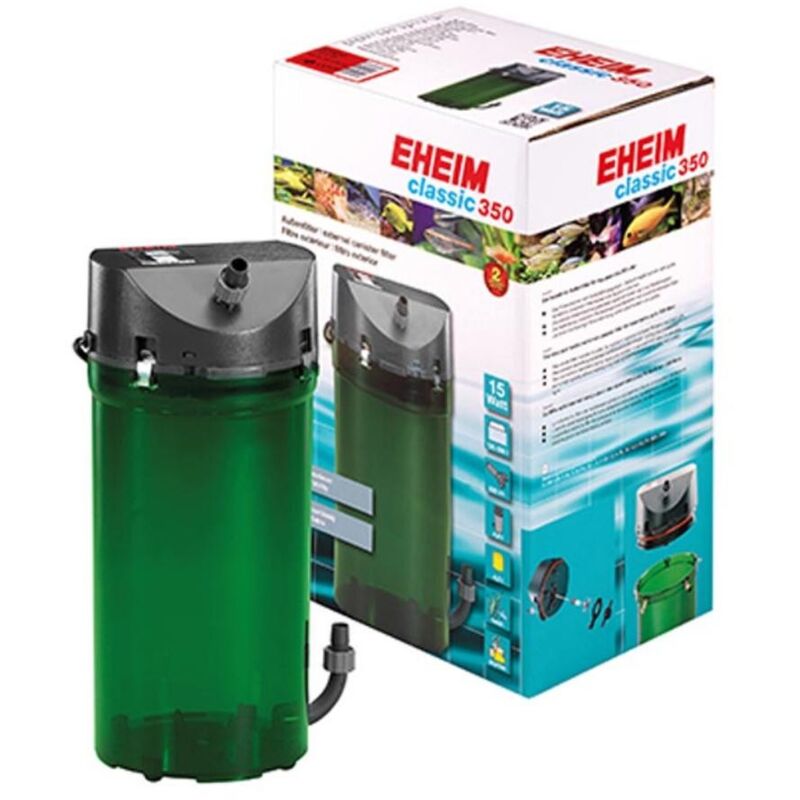 foto del prodotto classic 350 filtro esterno 2215010 consumo 15 watt portata 620 l h per acquari fino a 350 litri eheim