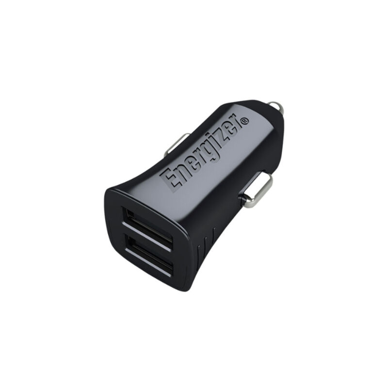 foto del prodotto classic autoladeger t 2x usb a 2,4a 12w schwarz energizer