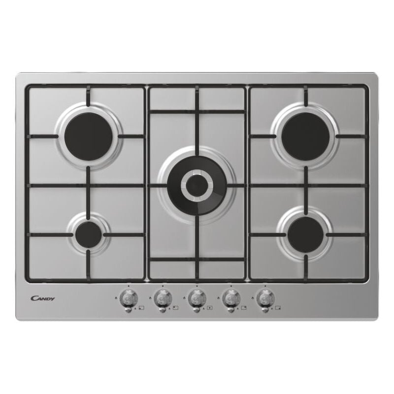 foto del prodotto classic chw74wtx. colore del prodotto acciaio inox, posizionamento dell apparecchio da incasso, dimensione della larghezza del piano cottura 75
