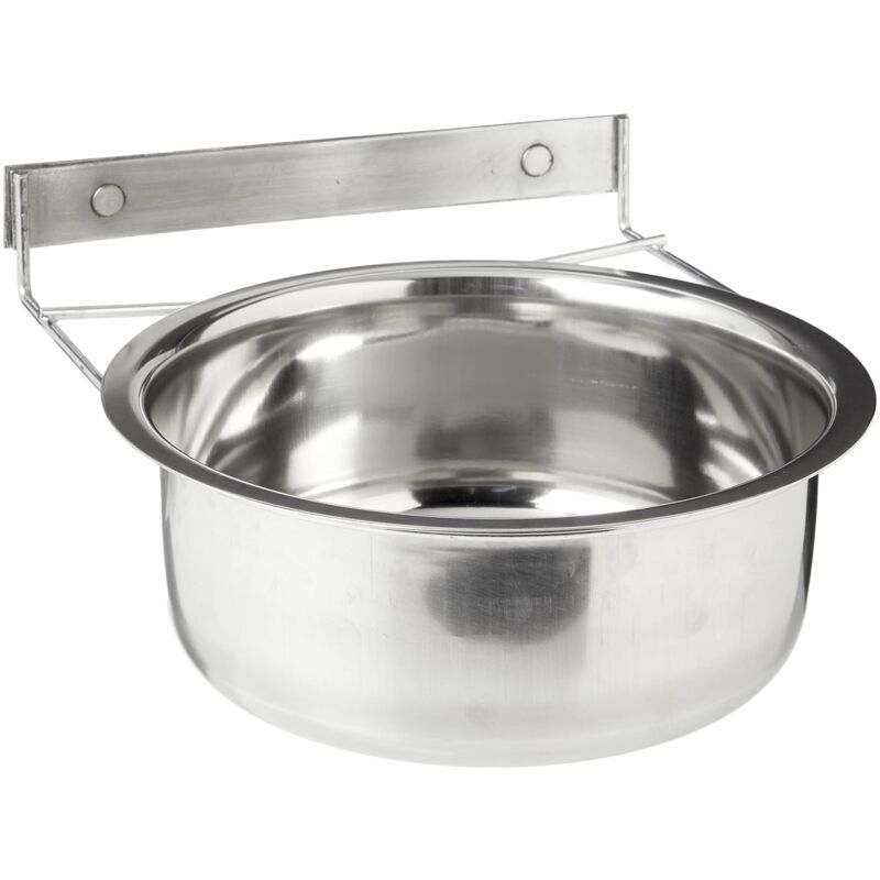 foto del prodotto classic pet products ciotola in acciaio con gancio
