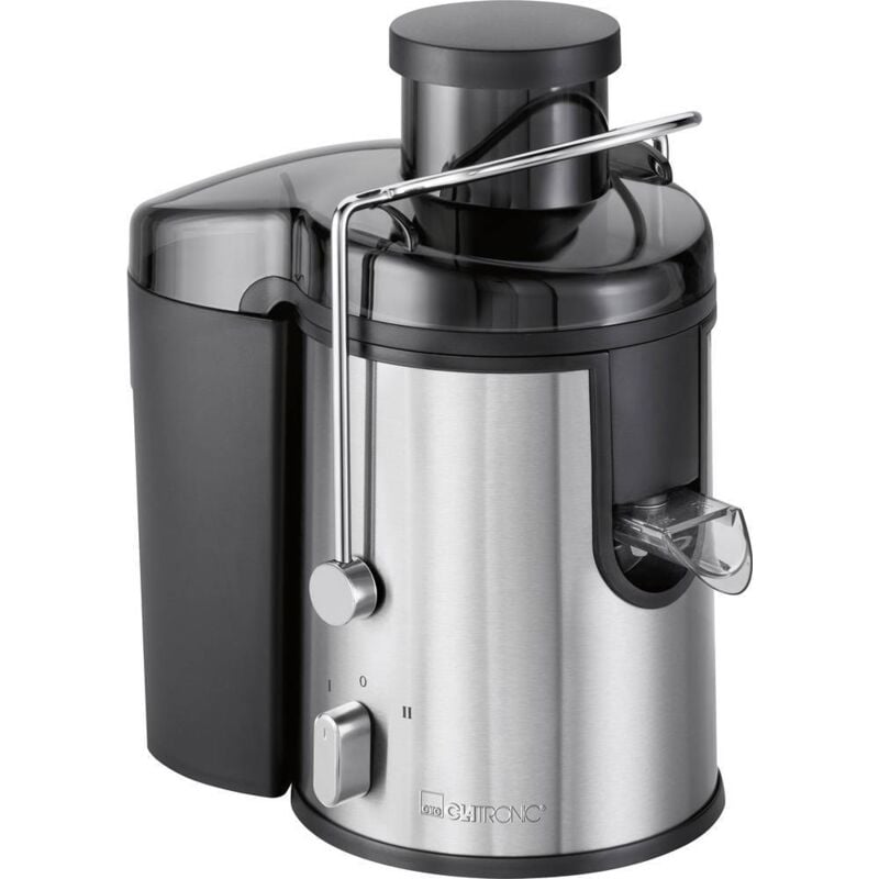 foto del prodotto clatronic - centrifuga ae3666 400 w nero, acciaio inox uscita del succo diretta