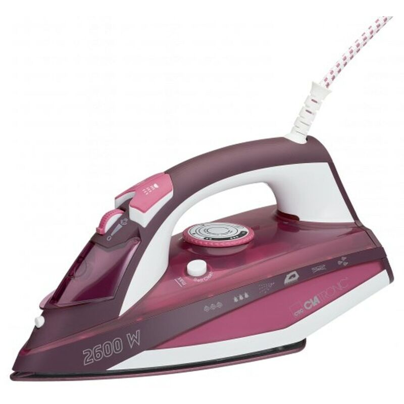 foto del prodotto clatronic ferro da stiro a vapore db 3705 2600 w