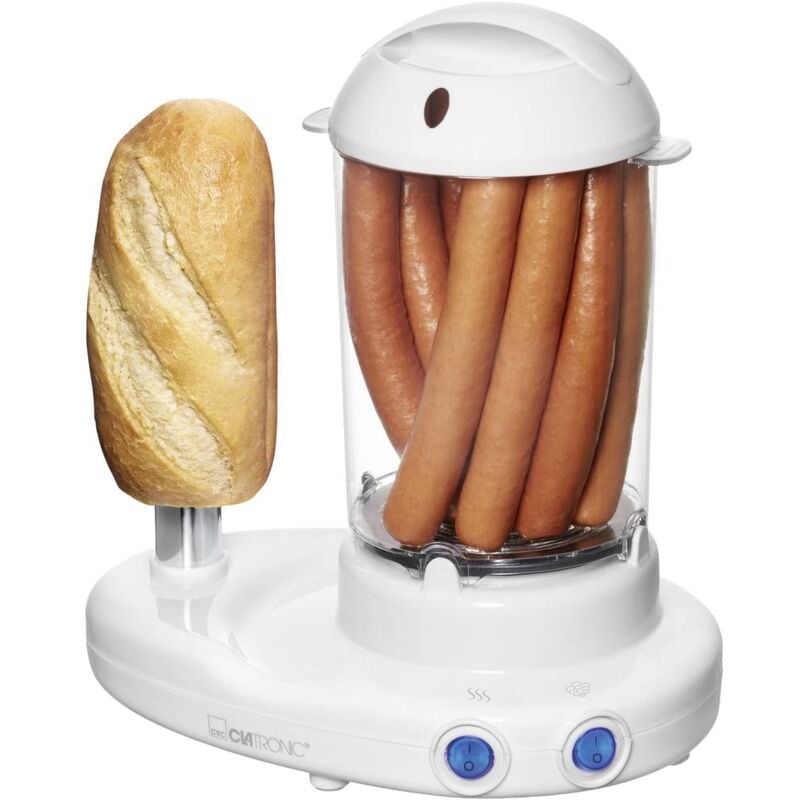 foto del prodotto clatronic hdm 3420 ek n 251136 hot dog maker bianco