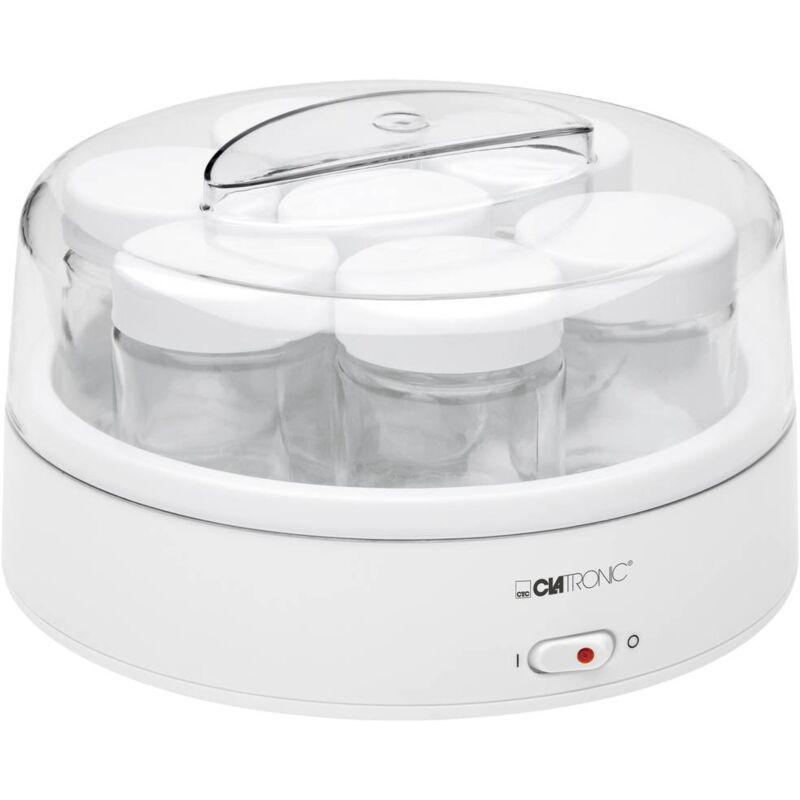 foto del prodotto clatronic jm 3344 yogurt maker, 14 w, plastica, white