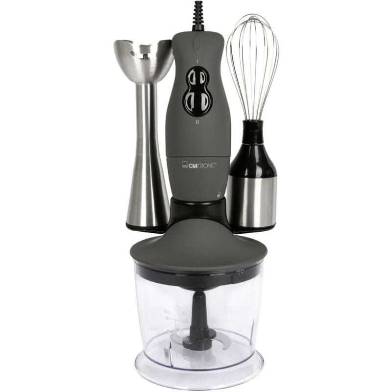foto del prodotto clatronic sms 3777 frullatore ad immersione 400 w multifunzione acciaio inox