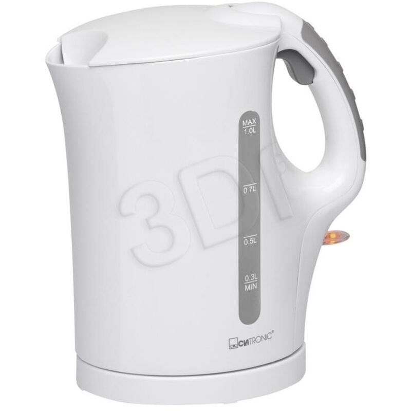 foto del prodotto clatronic wk 3462 1l 900w white bollitore elettrico 900 w 