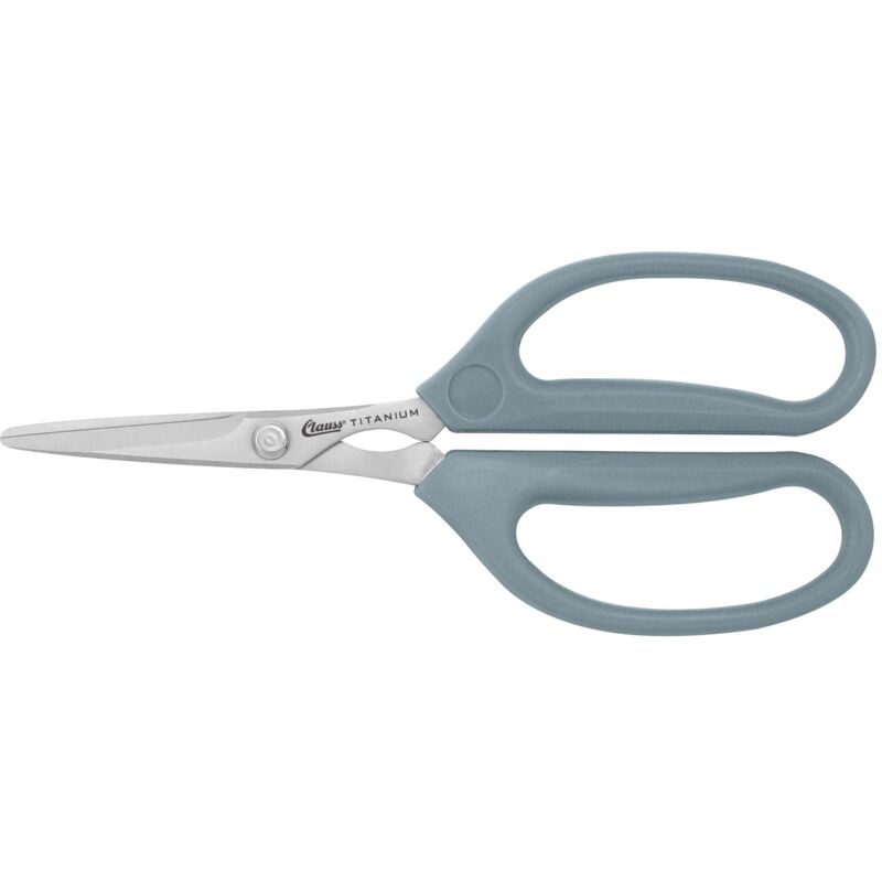 foto del prodotto clauss forbici con rinforzo in titanio e curva flessibile, 15,24 cm, 18084 001