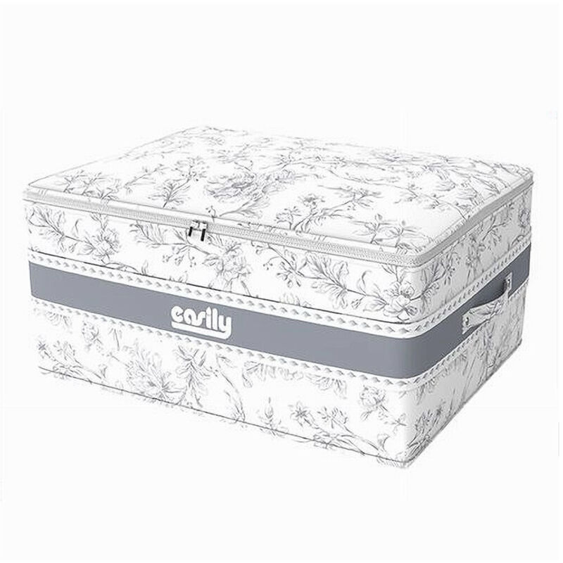 foto del prodotto cleafe box portatutto scatola salvaspazio contenitore organizer 35x26x20cm fantasia 87318 