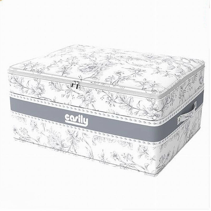 foto del prodotto cleafe - box portatutto scatola salvaspazio contenitore organizer 51x40x24cm fantasia 87320 -