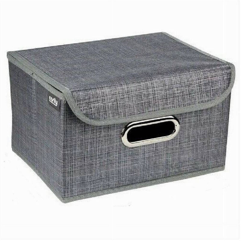 foto del prodotto cleafe - box scatola salvaspazio portatutto contenitore organizer 26 x 20 x 16 cm 69692 -