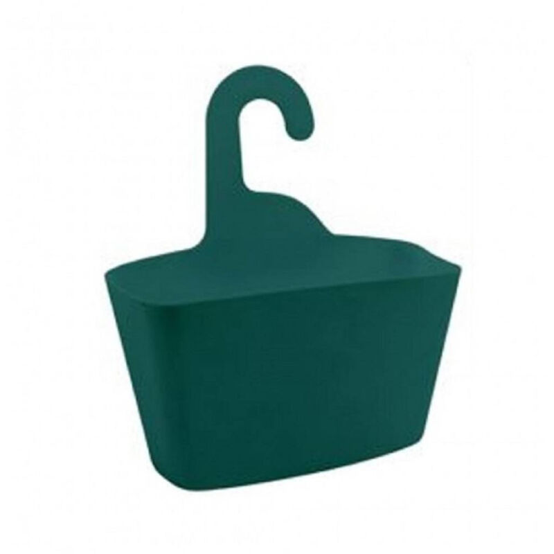 foto del prodotto cleafe cestino porta oggetti appendere organizer rettangolare impermeabile verde 69950 