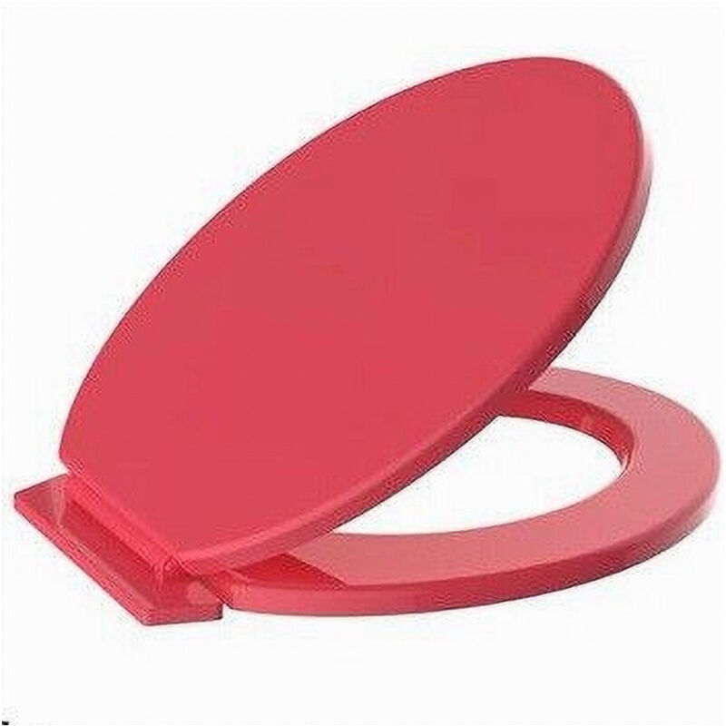 foto del prodotto cleafe copriwater sedile coprivaso wc water bagno in pvc universale rosso corallo 59023 