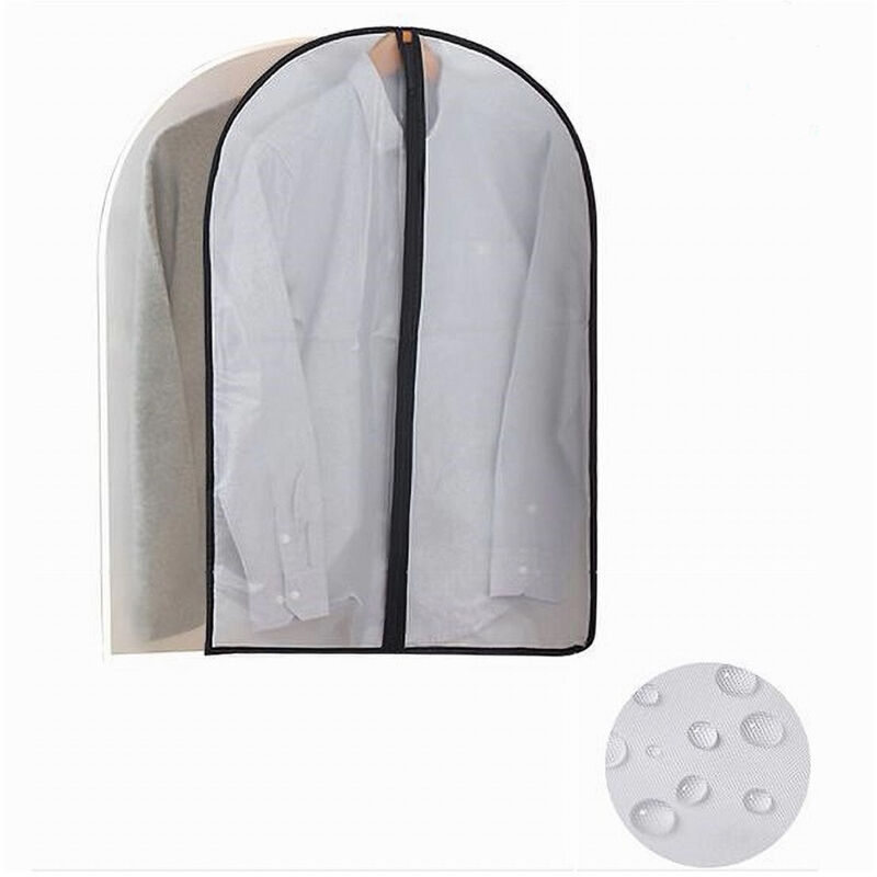 foto del prodotto cleafe custodia copriabito fodera indumenti giacca cappotto con cerniera 60x120cm 87416 