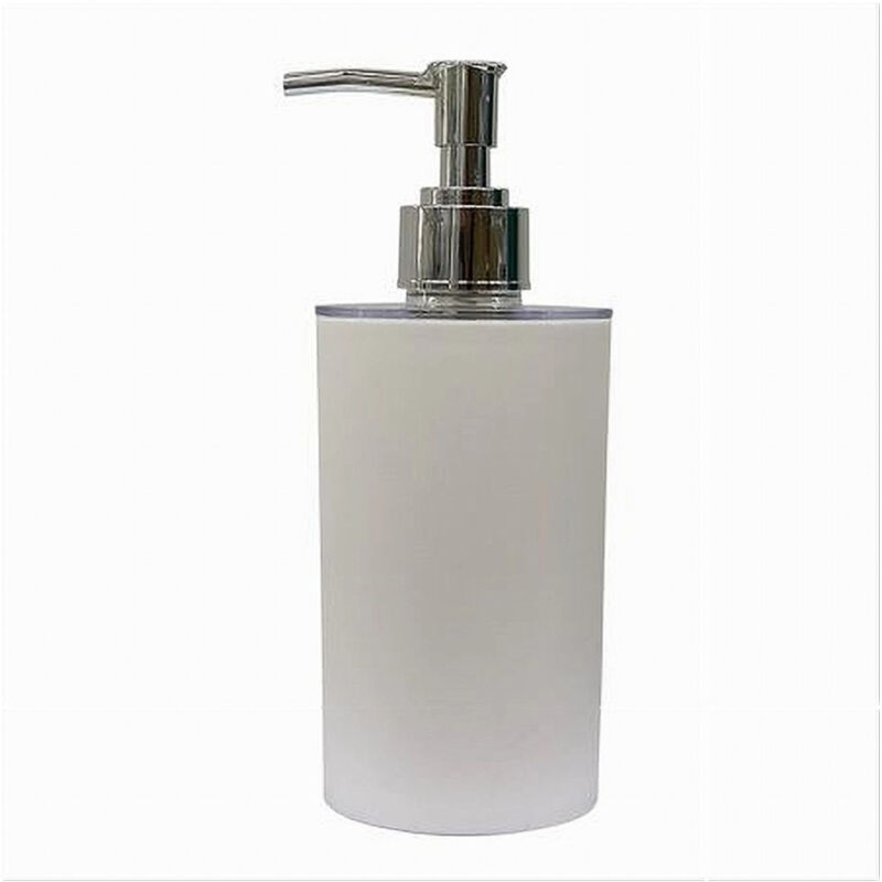foto del prodotto cleafe dispenser porta sapone liquido colore bianco accessorio per arredo bagno 79185 