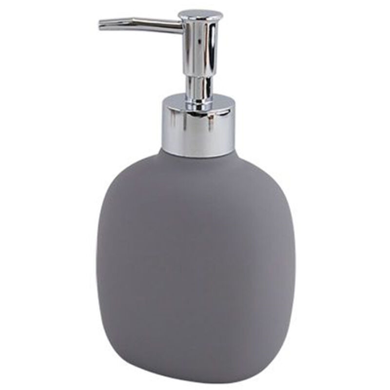 immagine 0 del prodotto cleafe dispenser sapone liquido grigio in abs con pompa cromo per bagno accessorio 87809 