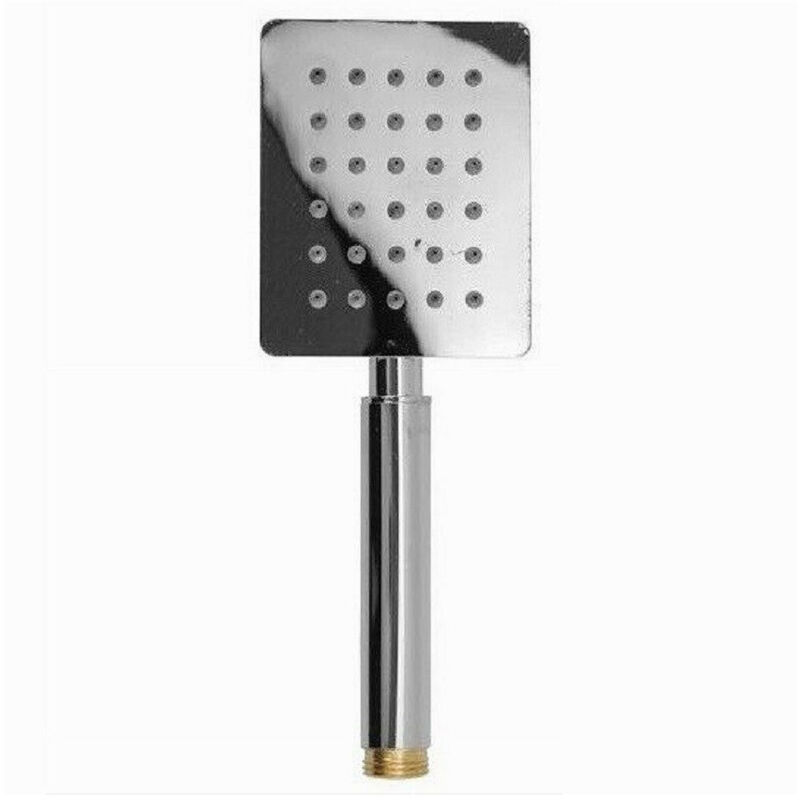 foto del prodotto cleafe doccetta doccino soffione bagno doccia cornetta quadrato moderno 7.5x22 cm 69335 