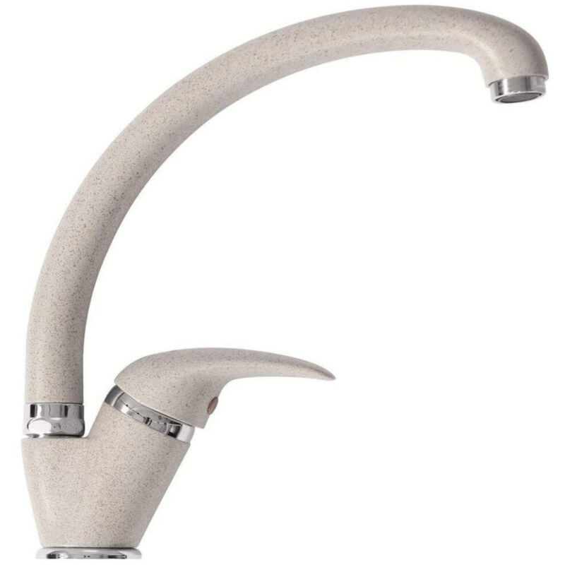 foto del prodotto cleafe miscelatore canna bassa avena 52940 doppio foro monocomando rubinetteria 