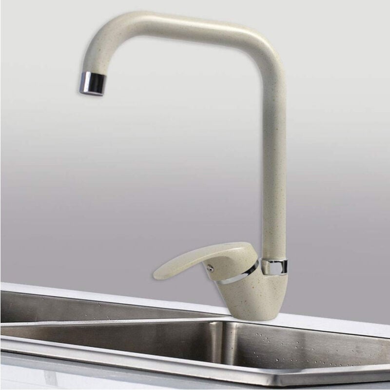 foto del prodotto cleafe miscelatore canna quadrato 52947 doppio foro monocomando rubinetteria 