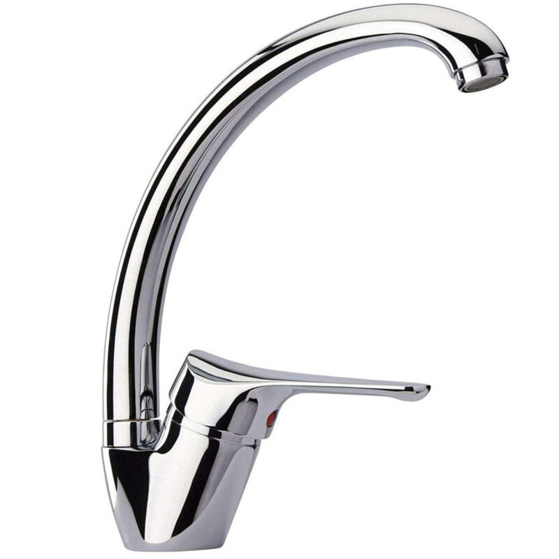 foto del prodotto cleafe miscelatore rubinetto bari 52932 canna alta foro monocomando rubinetteria 