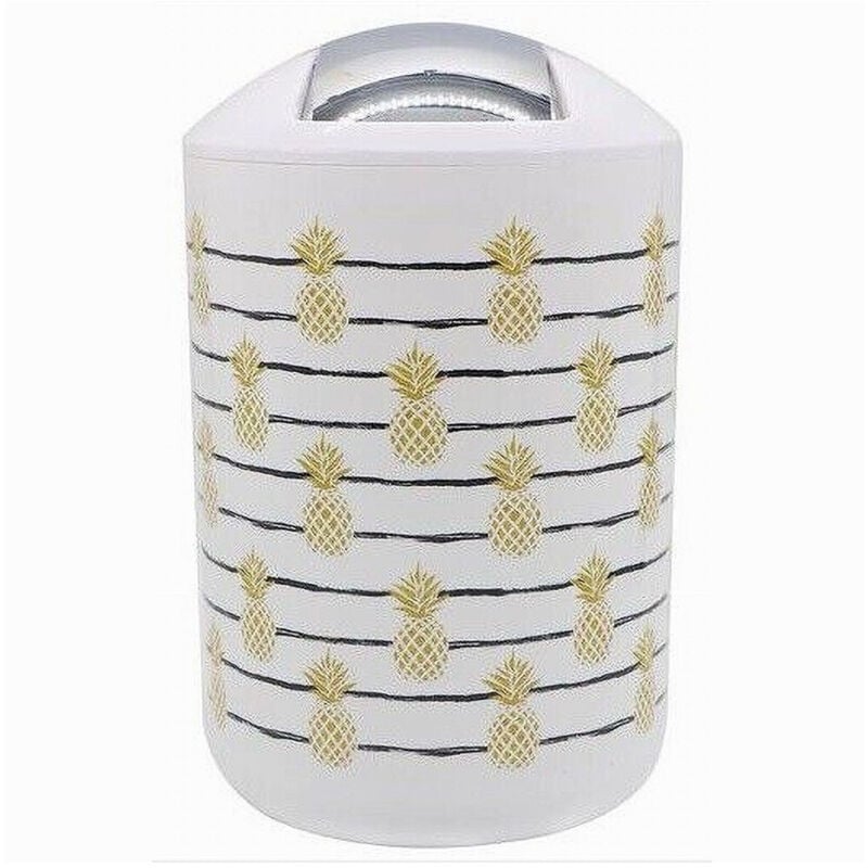 foto del prodotto cleafe - pattumiera cestino secchio rifiuti gettacarte accessorio bagno con ananas 69762 -