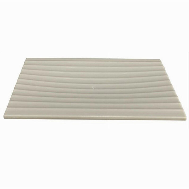 foto del prodotto cleafe piatto piattino porta sapone saponetta arredo da bagno beige decoro pliss 59095 