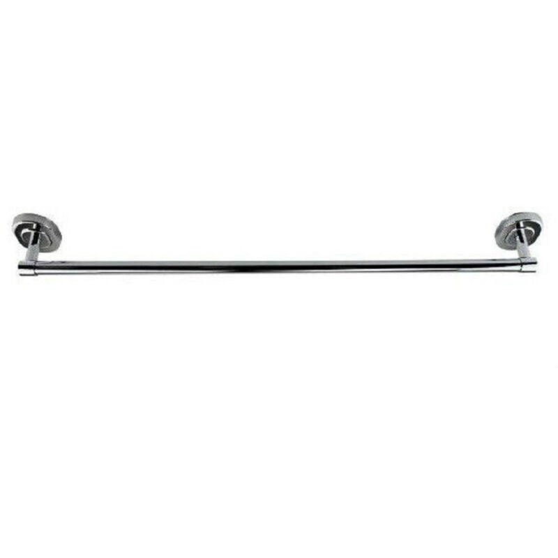 foto del prodotto cleafe porta asciugamani in acciaio a parete bagno fissaggio con viti colla 40cm 69195 